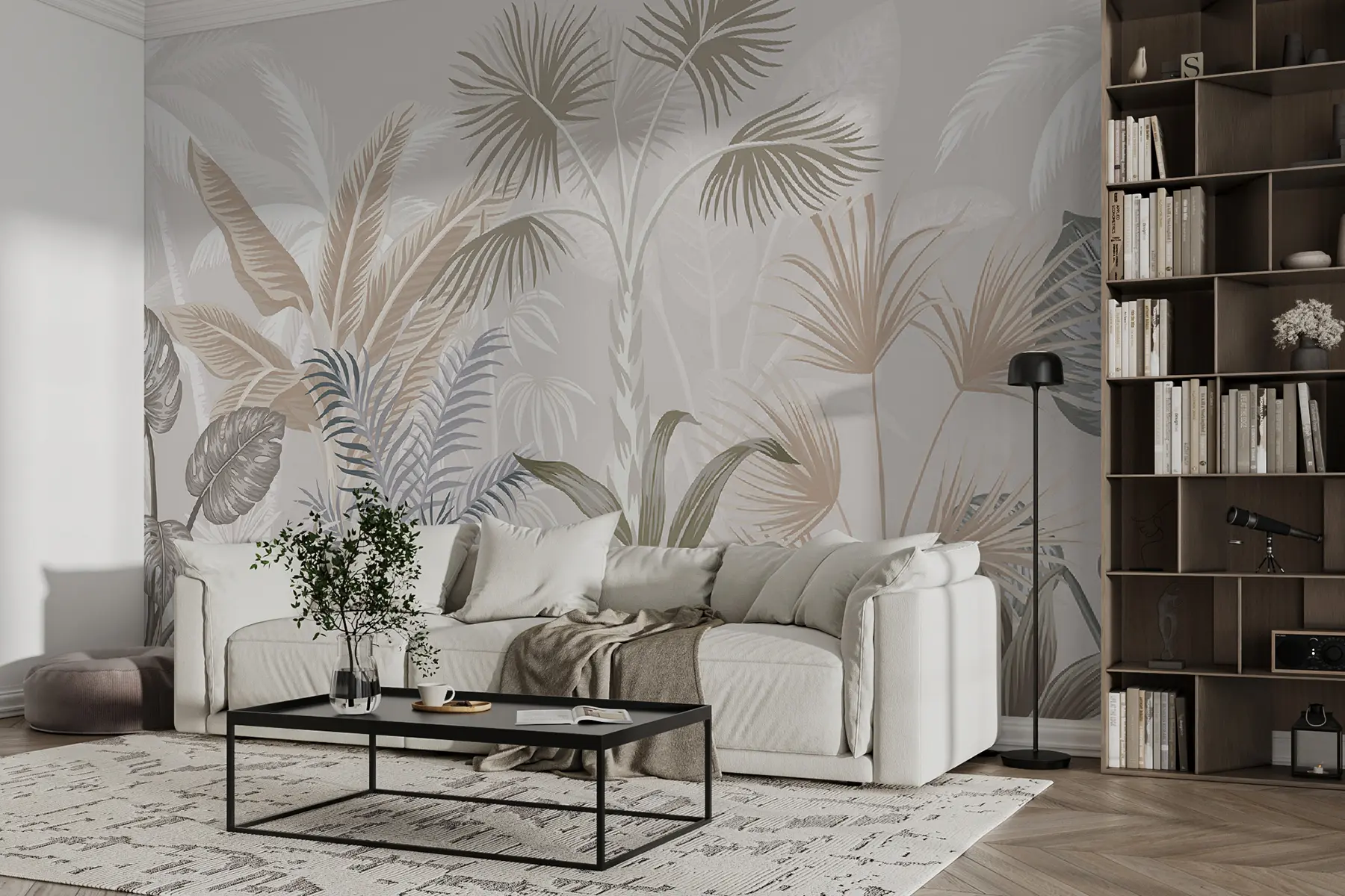 murales de pared Palmeras del paraiso u06685