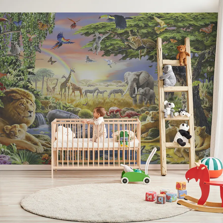 murales de pared Animales de africa u07389