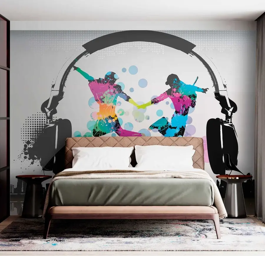 murales de pared En la ola del hip-hop u20051