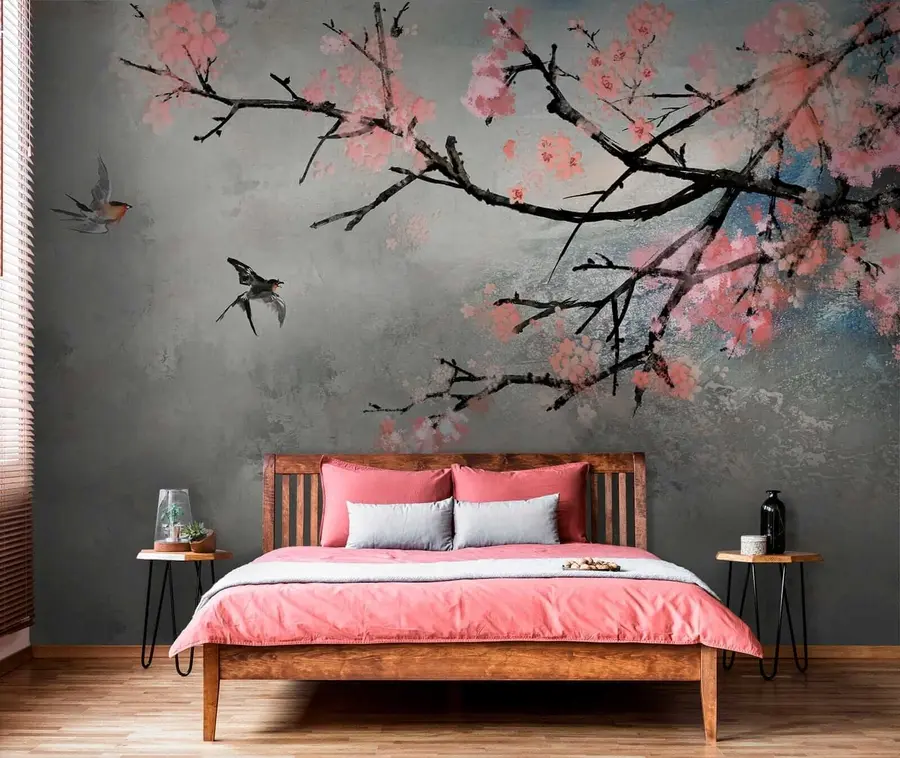 murales de pared Rama floreciente u21853