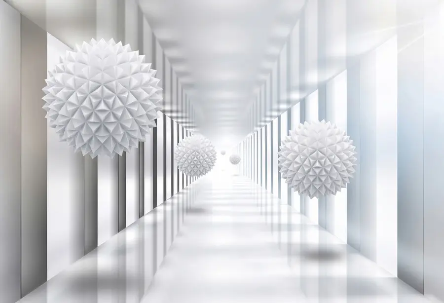 murales de pared Bolas en el tunel u24571