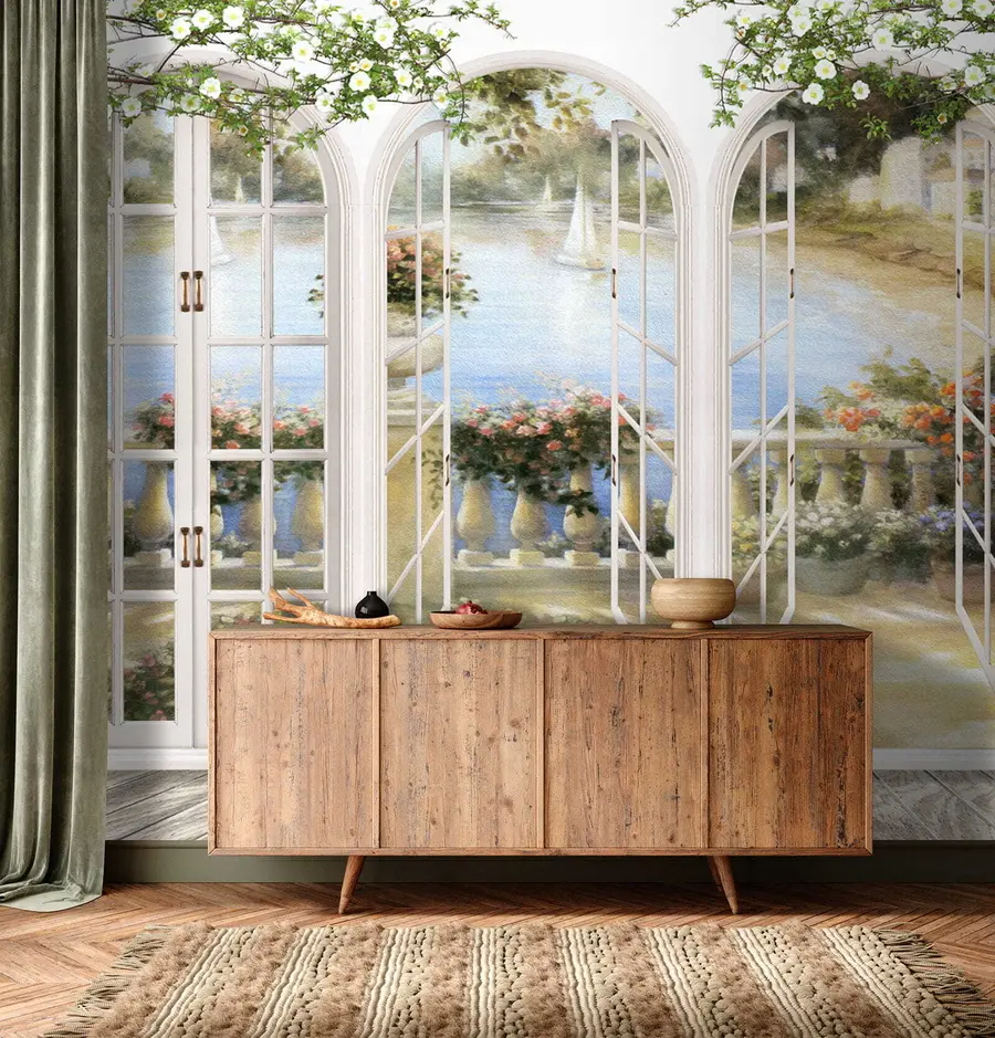 murales de pared Rincón del paraíso u21592