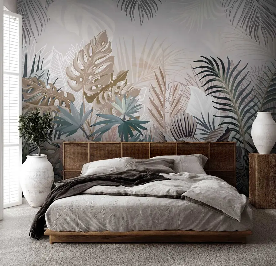 murales de pared Matorrales tropicales u30460