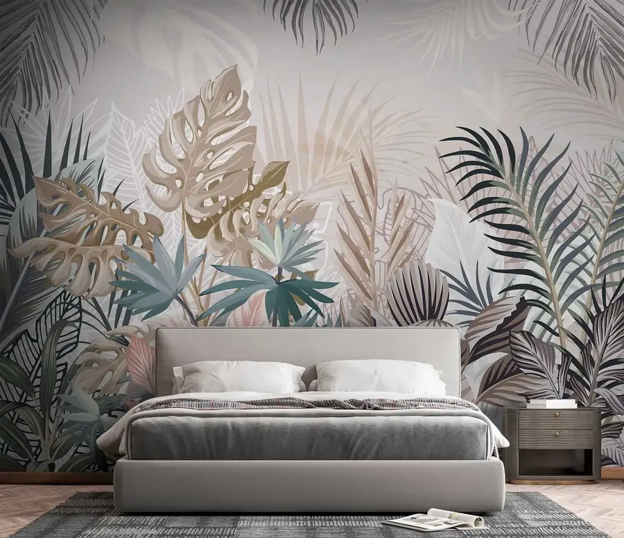 murales de pared Matorrales tropicales u30460