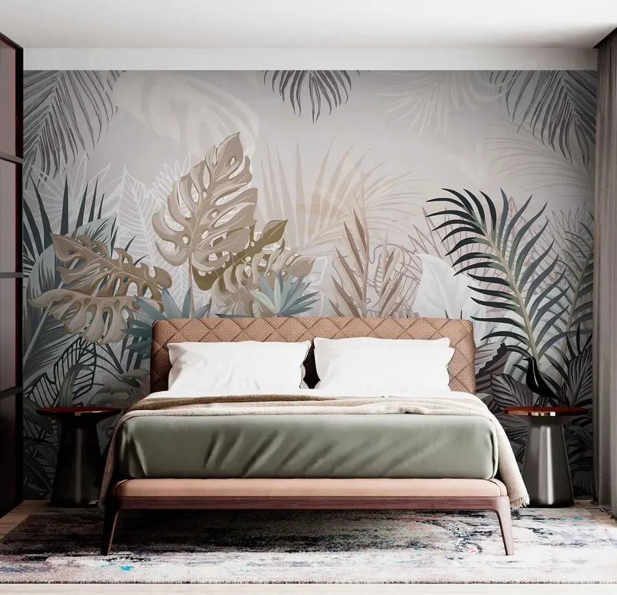 murales de pared Matorrales tropicales u30460
