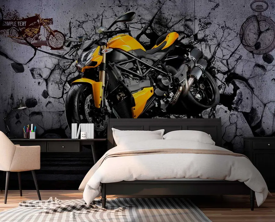 murales de pared Moto u37780