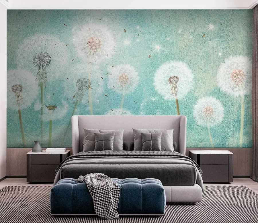 murales de pared Lindos dientes de león u46357
