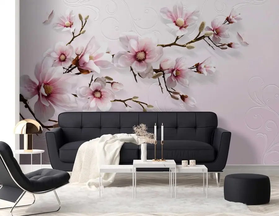 murales de pared árbol floreciente u47486