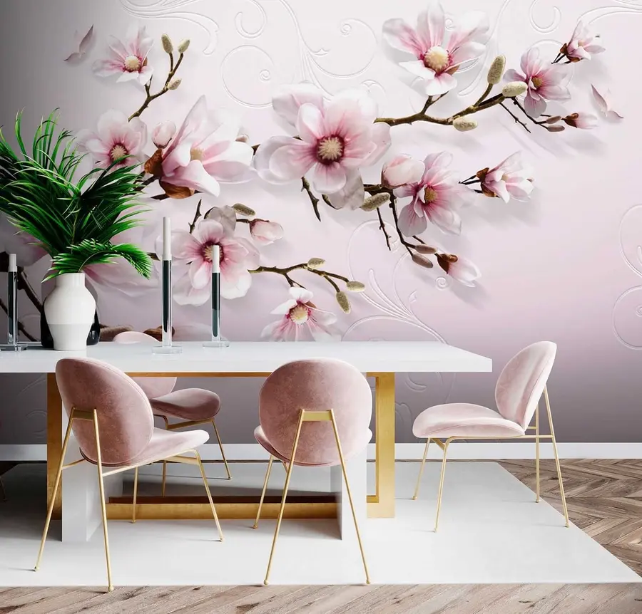 murales de pared árbol floreciente u47486