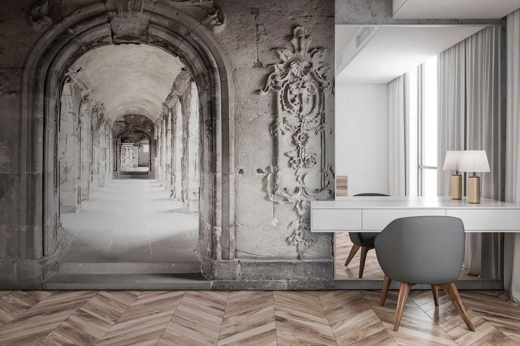 murales de pared Arco antiguo u50439