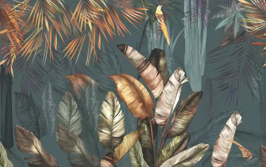 murales de pared Selva tropical brillante u50468