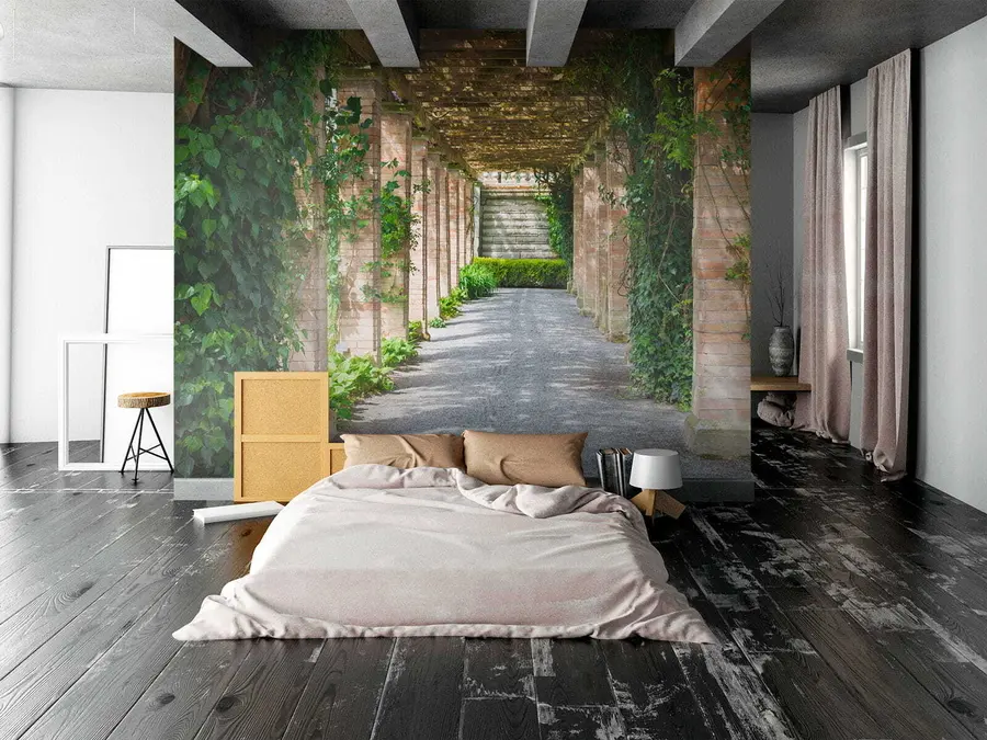 murales de pared Patio italiano u53299