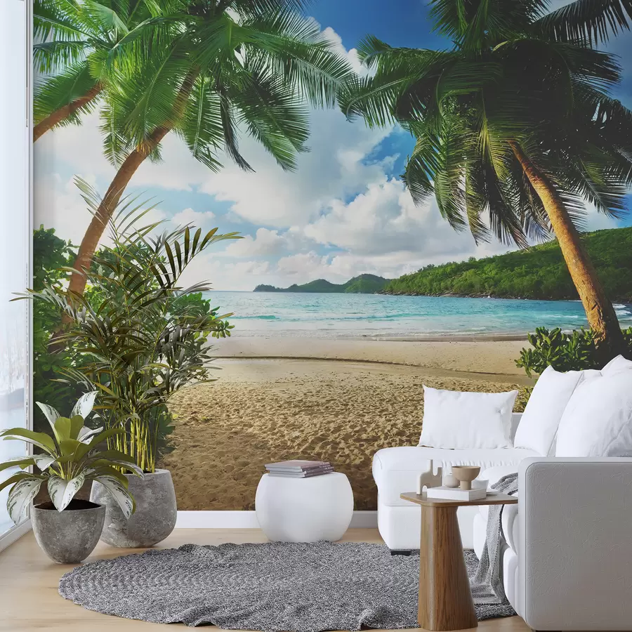 murales de pared Descansa bajo las palmeras u53753