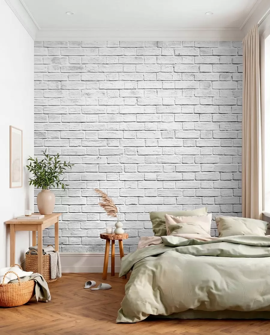 murales de pared Ladrillo blanco u54004