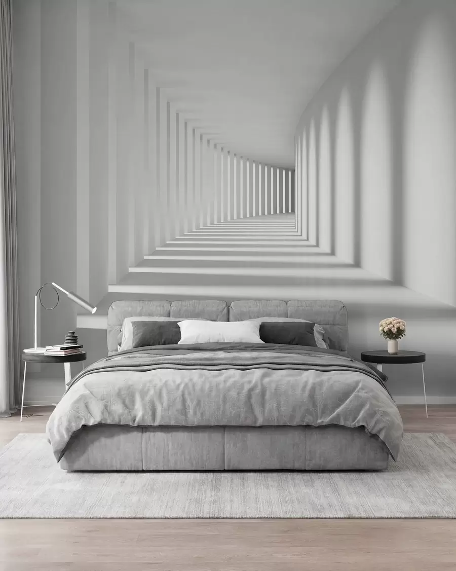 murales de pared Pasillo de luz u55301