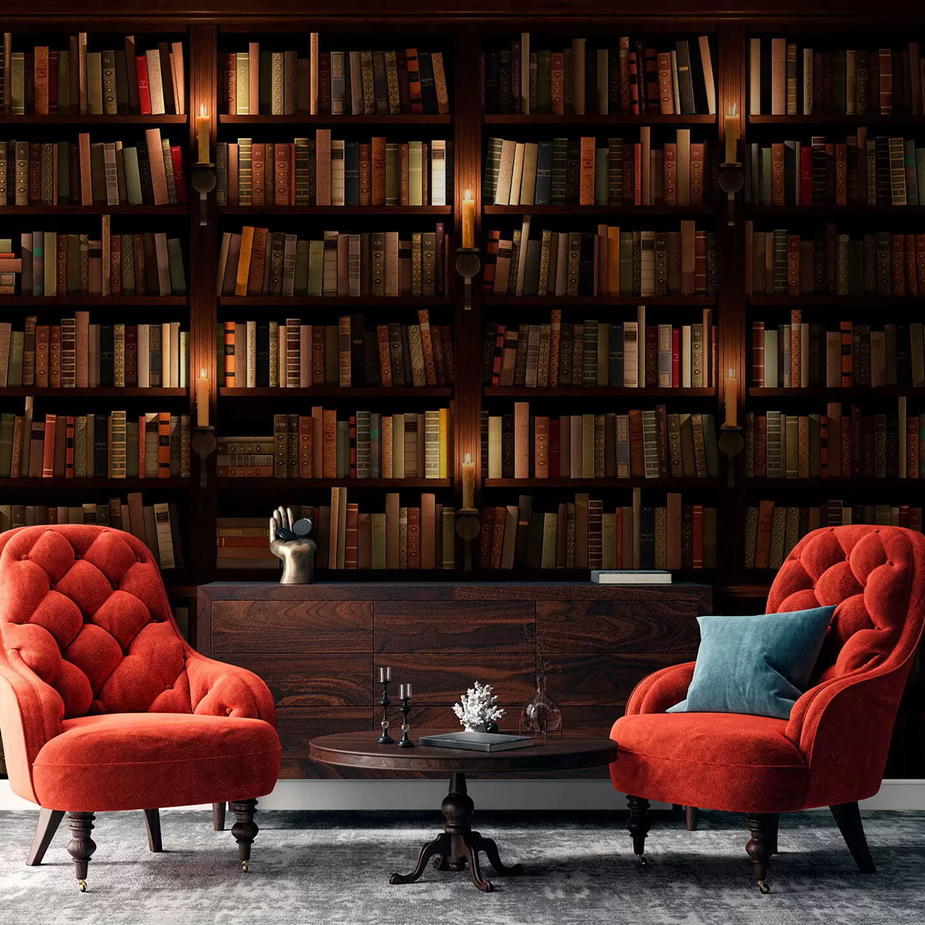 murales de pared Estante para libros u57072