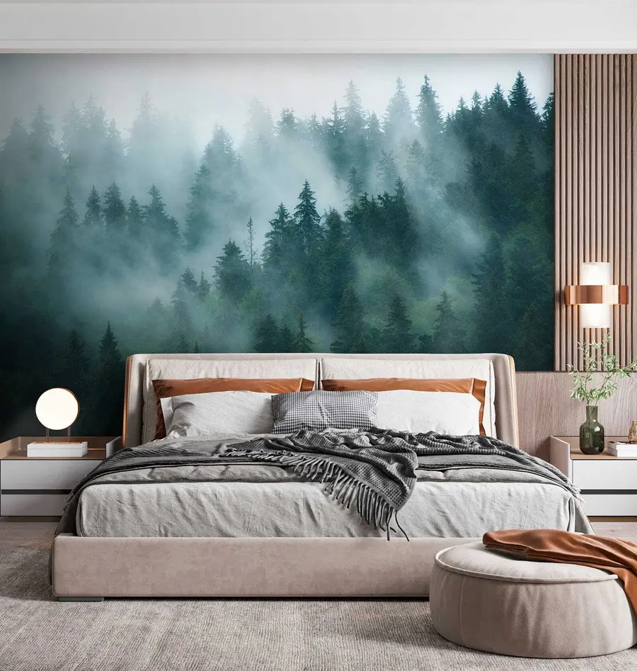 murales de pared Bosque de niebla u57914