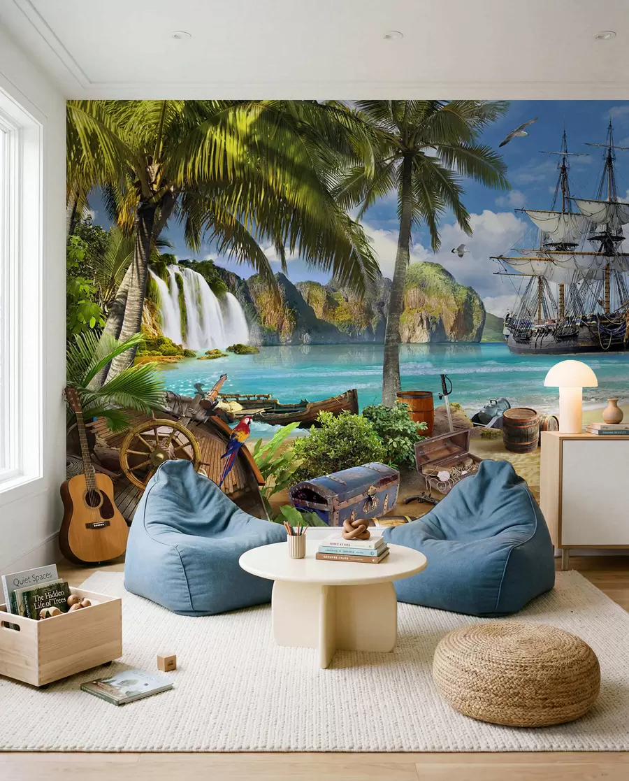 murales de pared Barco pirata u62419