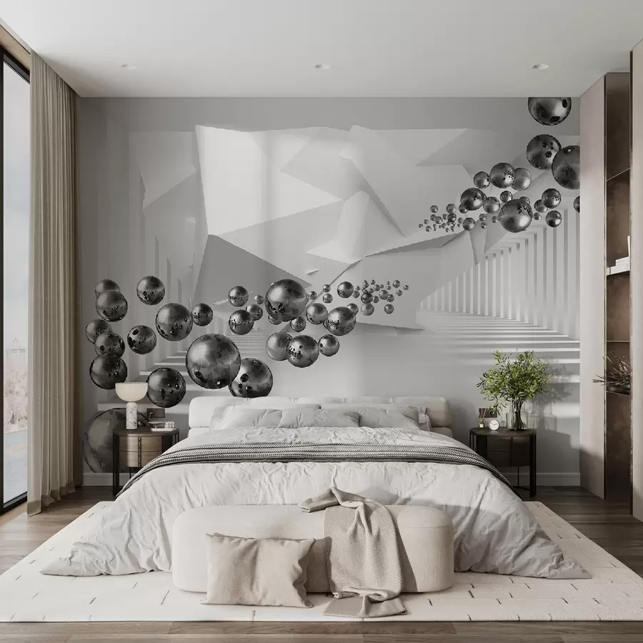 murales de pared en gris u63734