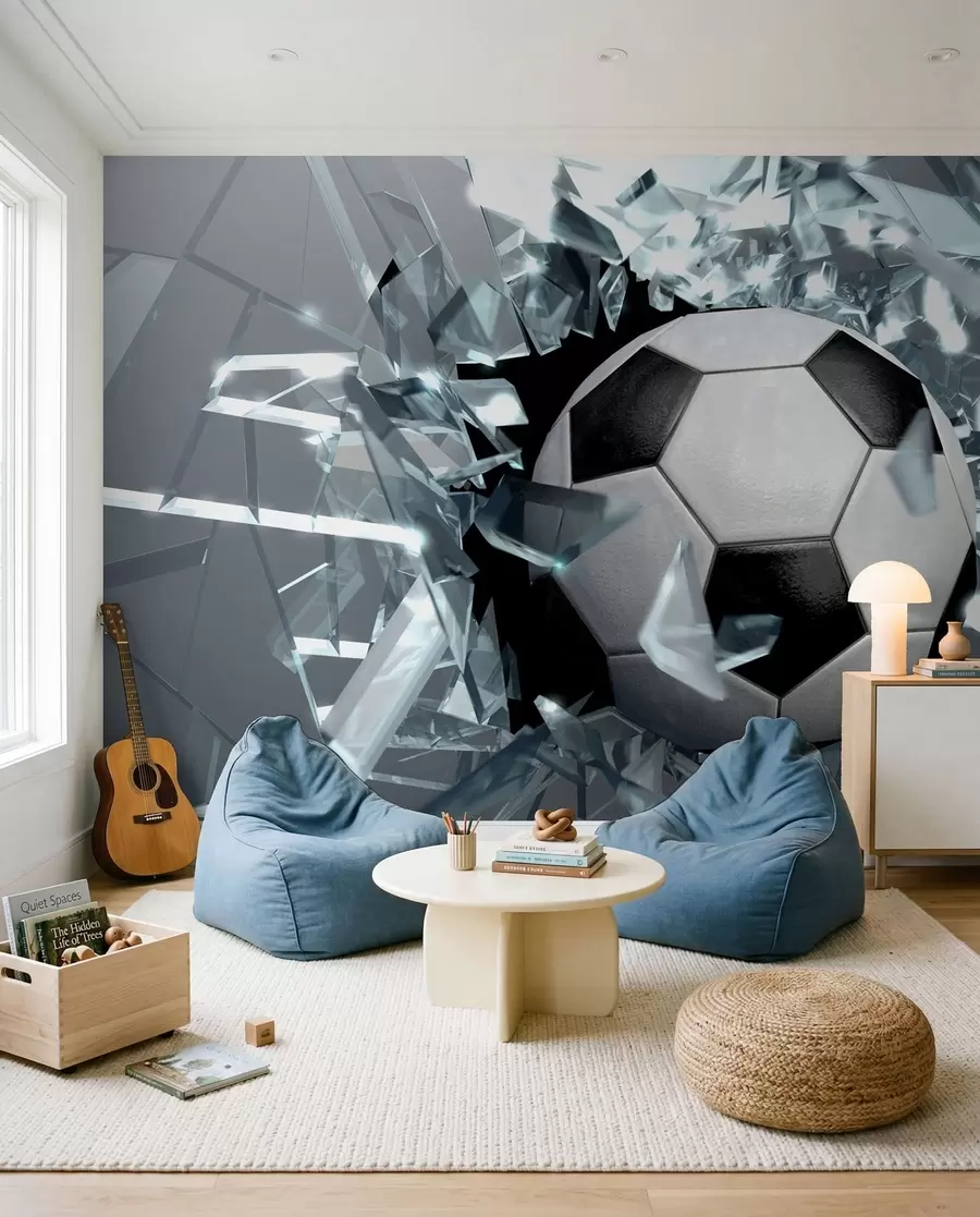 murales de pared Balón a través del cristal u64581