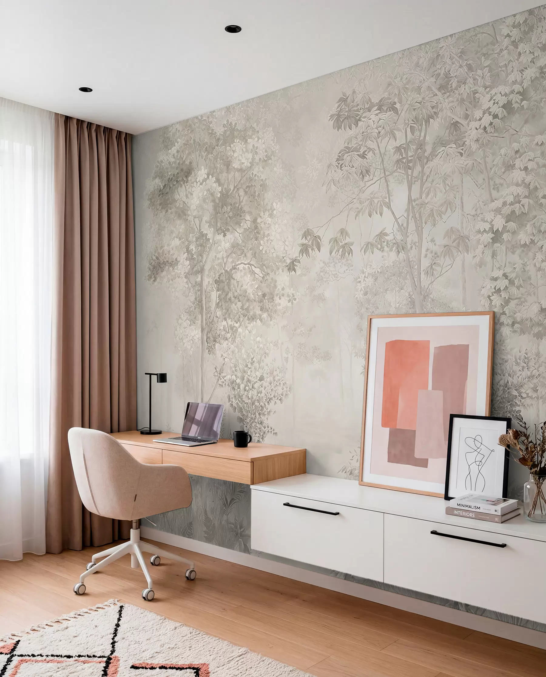 murales de pared Bosque encantador u78448