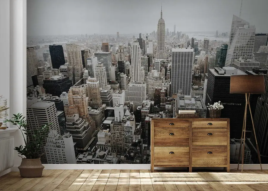 murales de pared Nueva York a vista de pájaro u58745