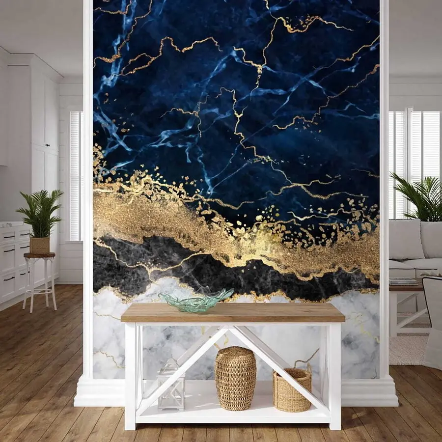 murales de pared Mármol de arándano u71175