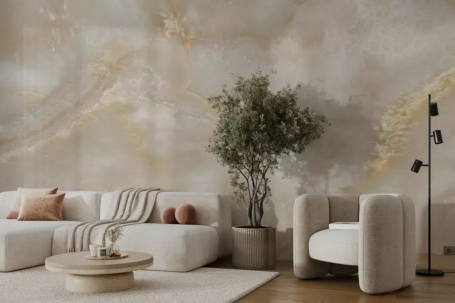 murales de pared Mármol beige u20722
