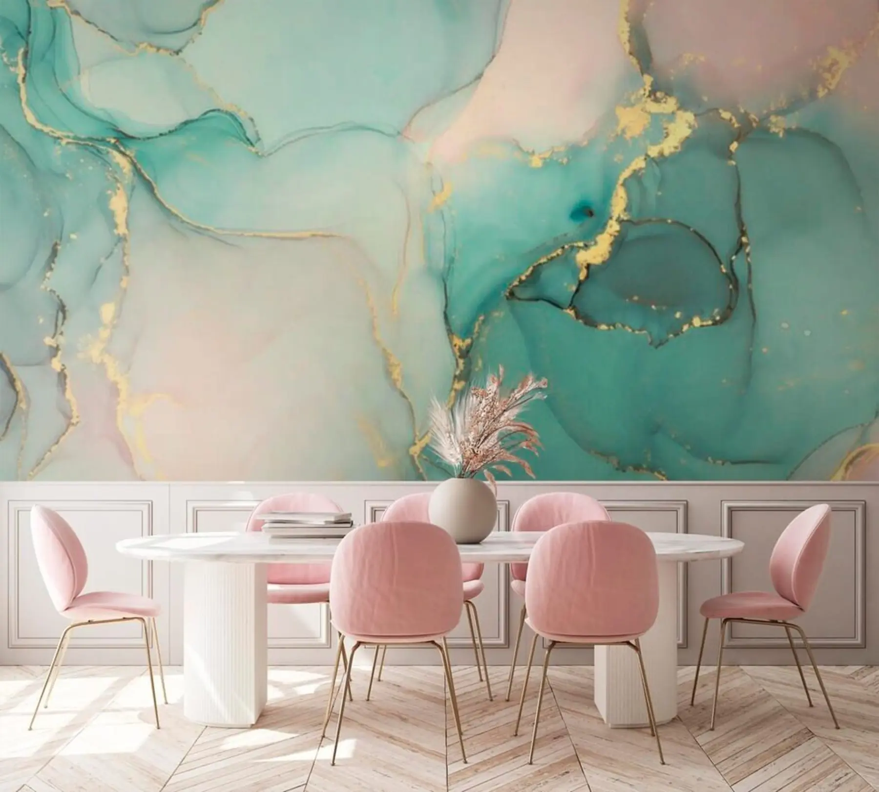 murales de pared Mármol azul u20877