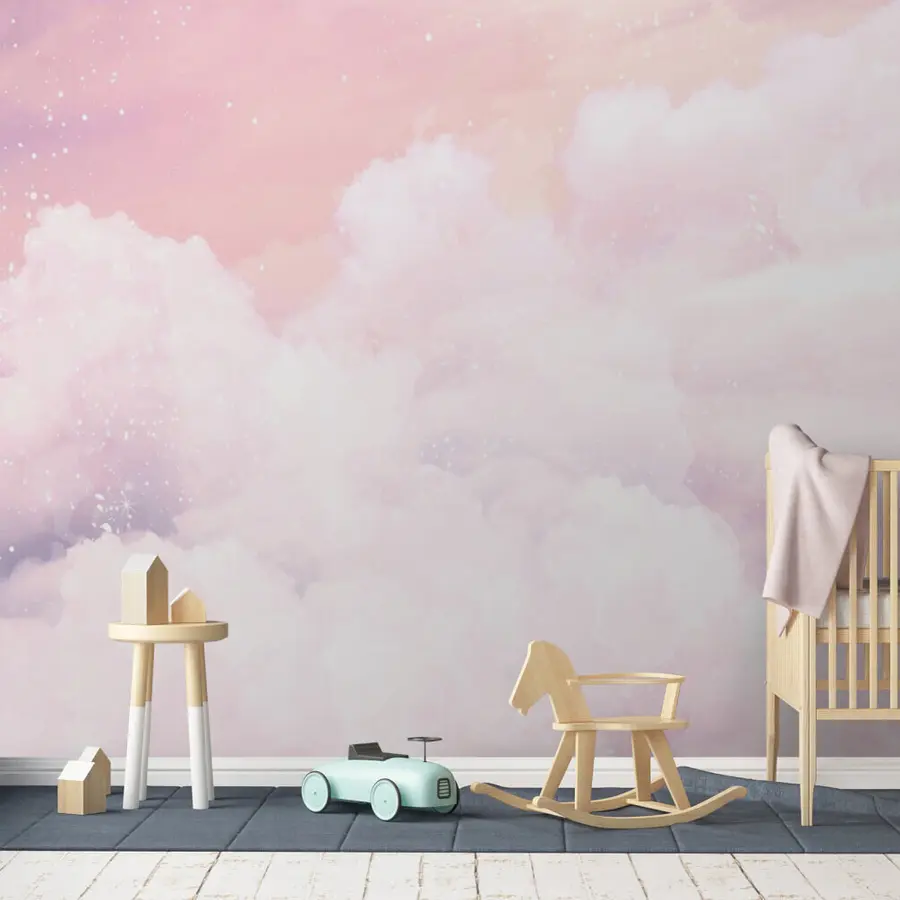 murales de pared nubes al atardecer u25813