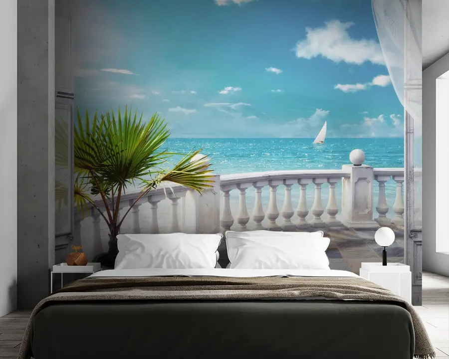 murales de pared Agua, nube y cielo u26132