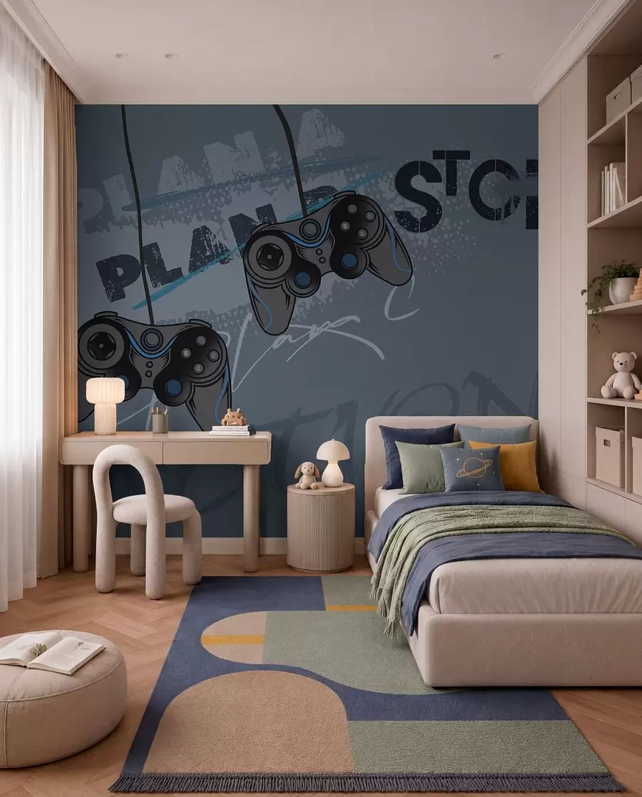 murales de pared Hora de jugar w00829