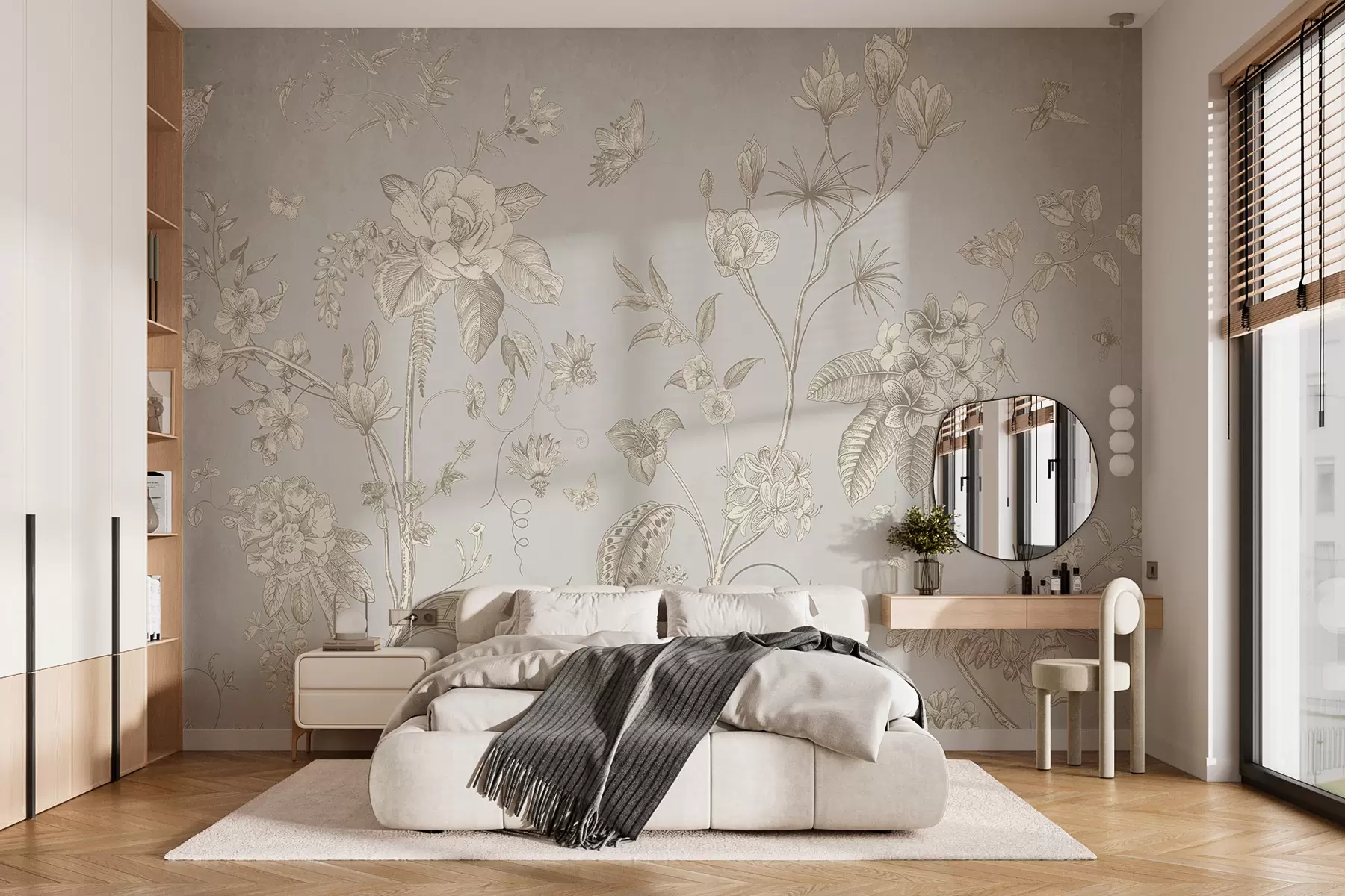 murales de pared Estilo Chinoiserie w00863