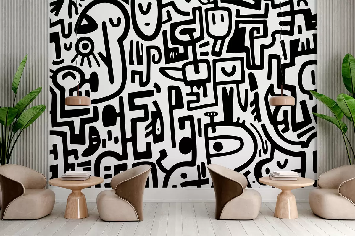murales de pared Graffiti w08006