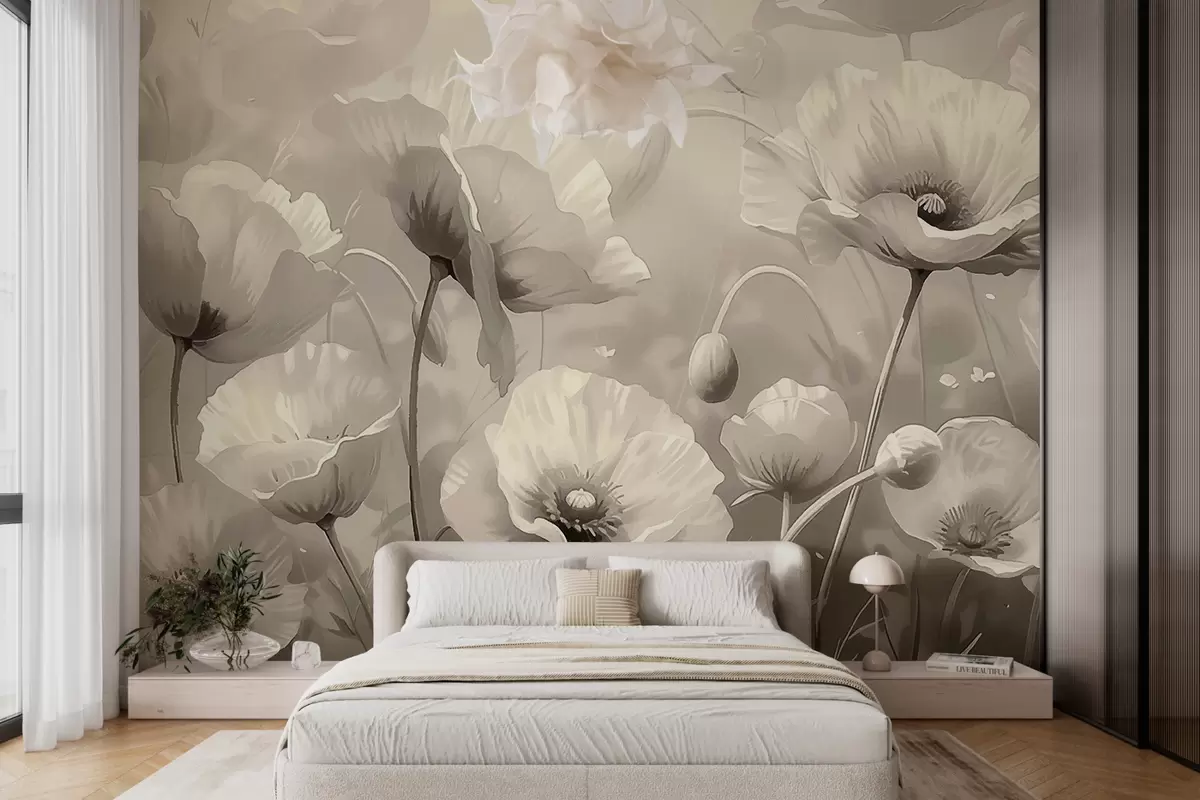murales de pared Flores w08013