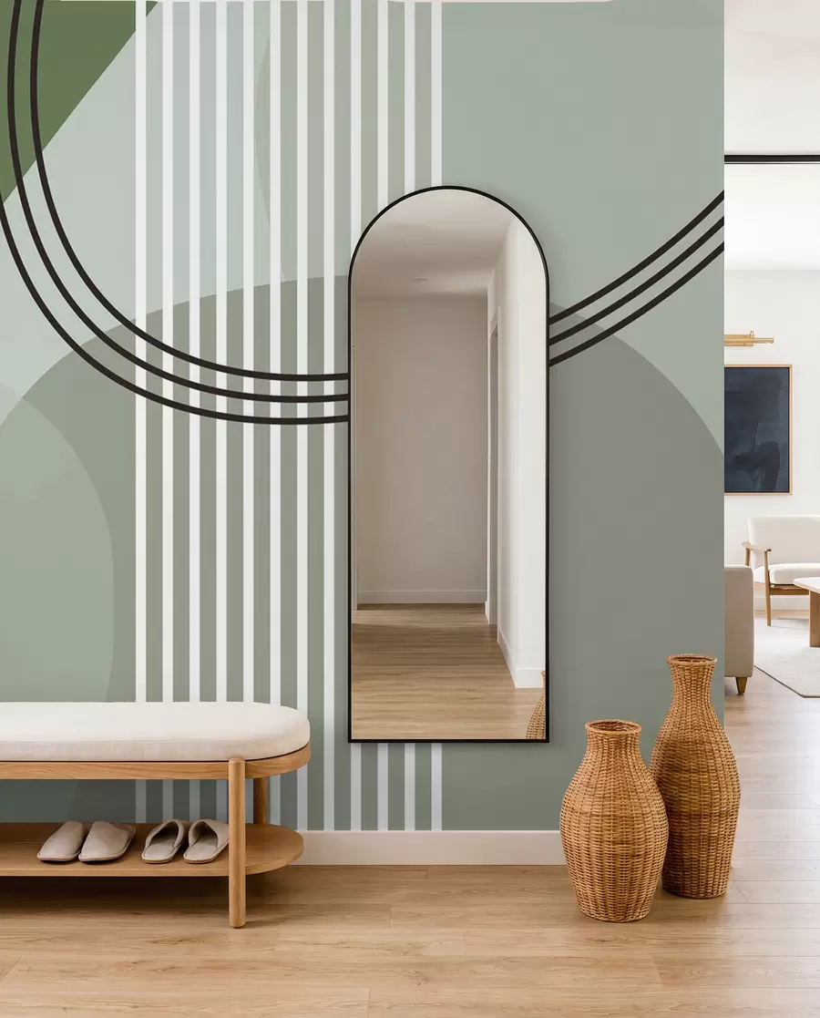 murales de pared Órbita salvia w08173v1