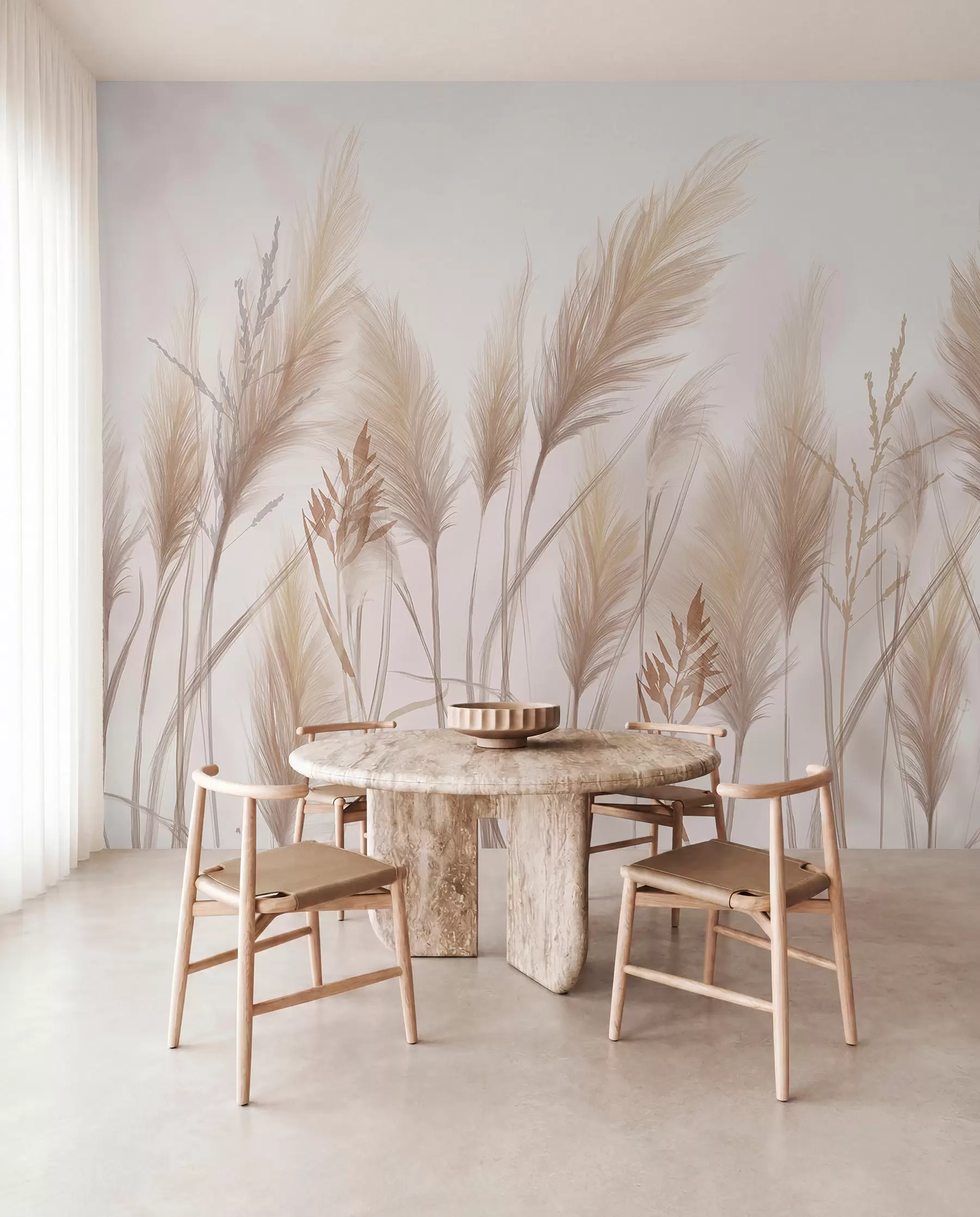 murales de pared Hierbas en la brisa w08268