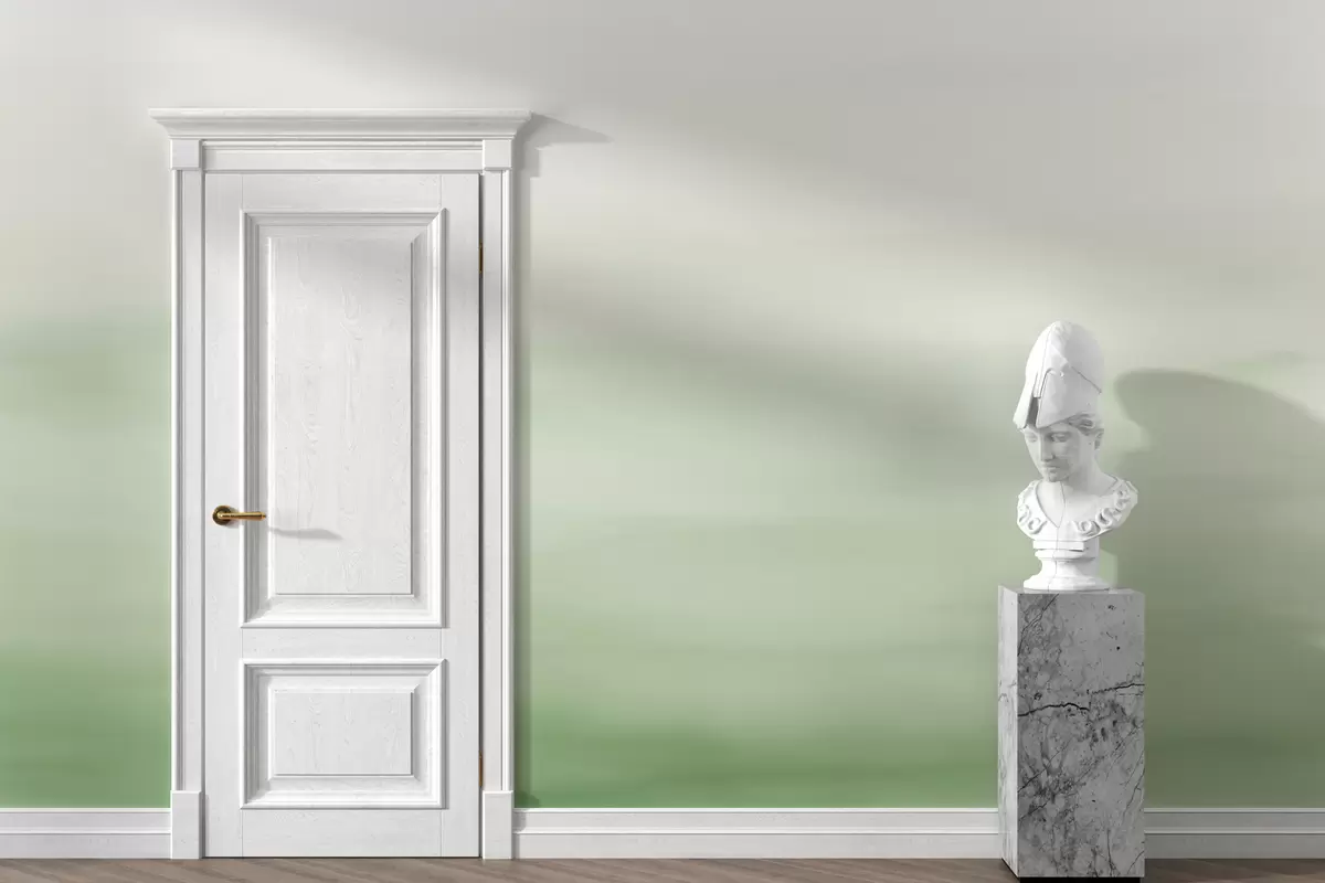 murales de pared Fondo verde ombre w01642