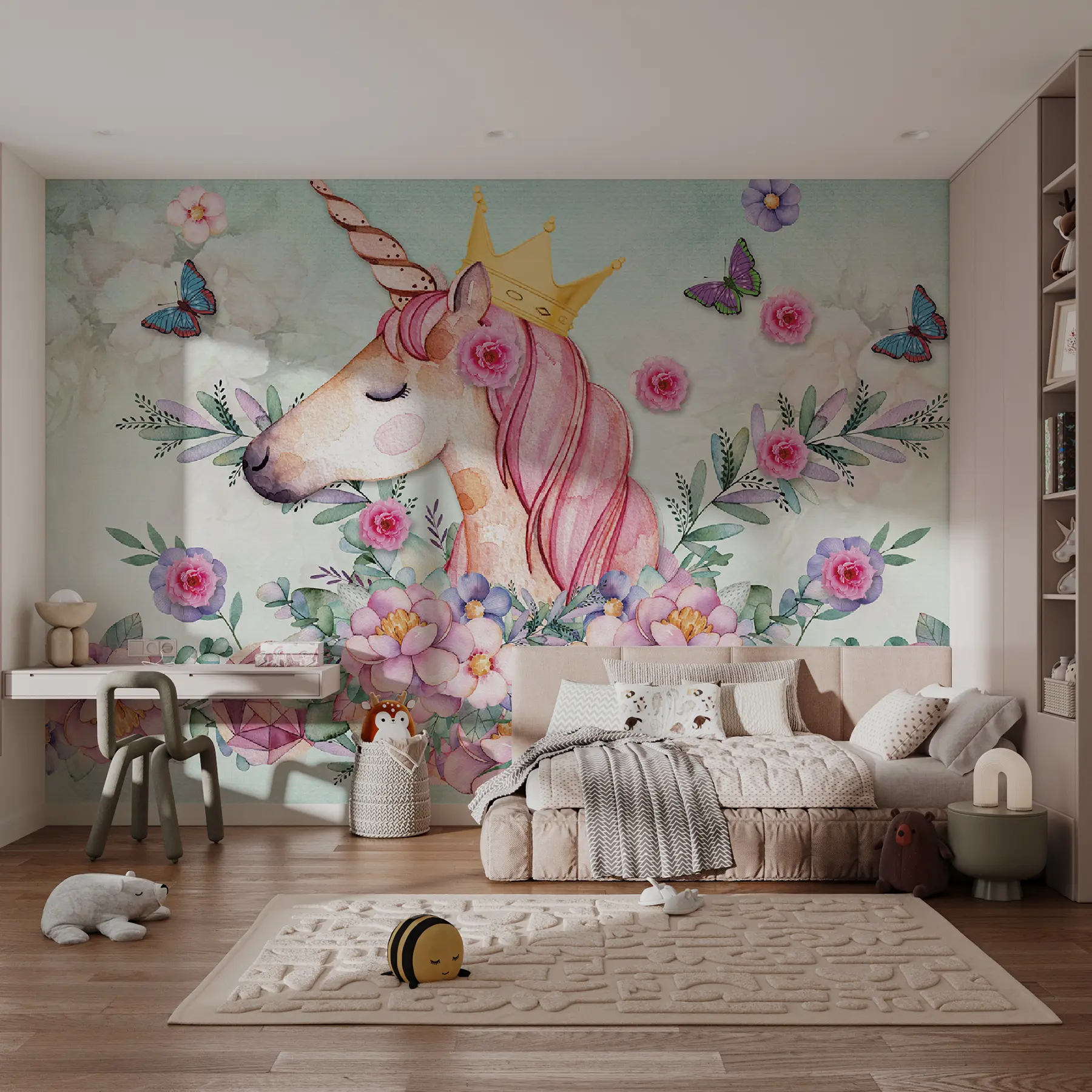 murales de pared Flor, planta y organismo u33736