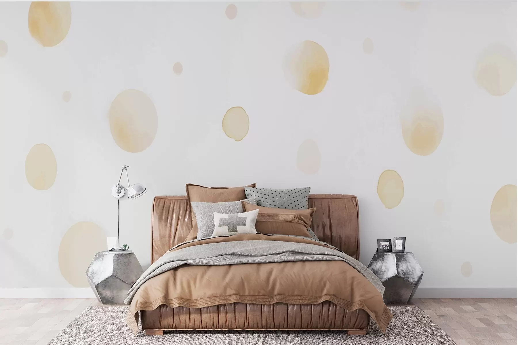 murales de pared Manchas sobre fondo blanco w01835v1