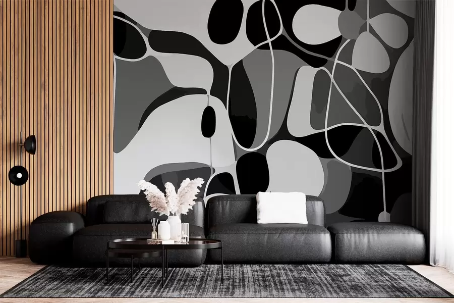 murales de pared Abstracción w01910v3