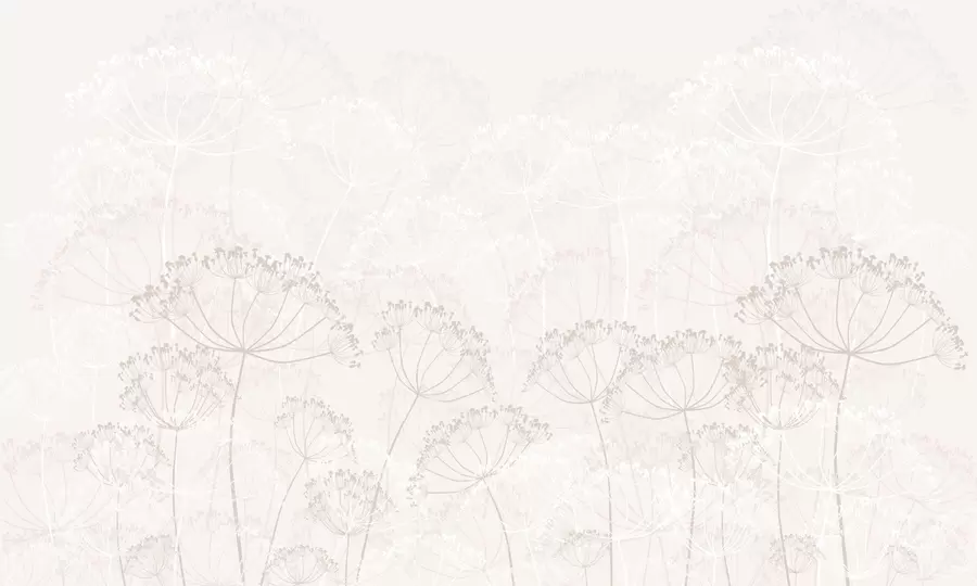 murales de pared Plantas frágiles minimalismo w02105v3