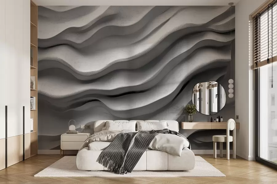 murales de pared Сon textura de relieve liso w02233