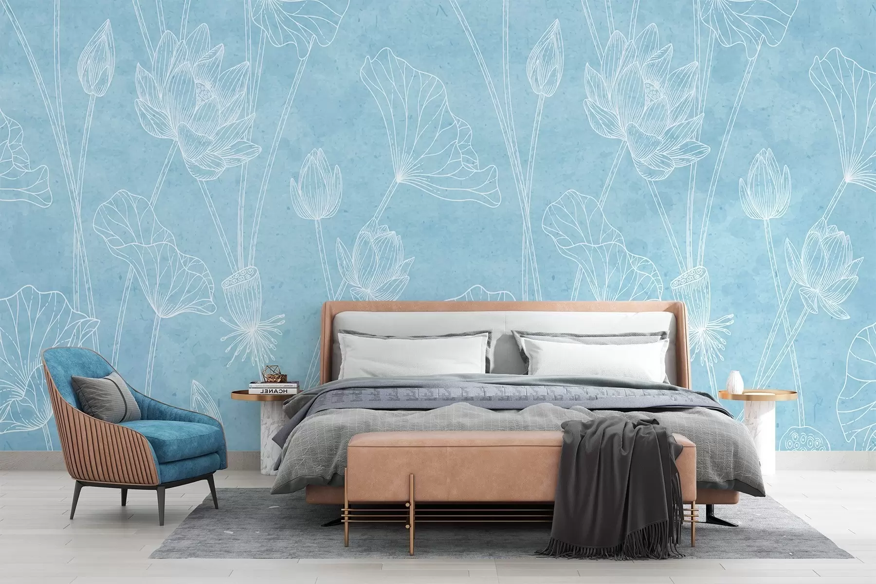 murales de pared Lotos w02212