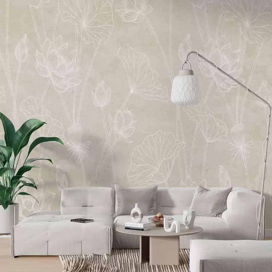 murales de pared Lotos w02212v1