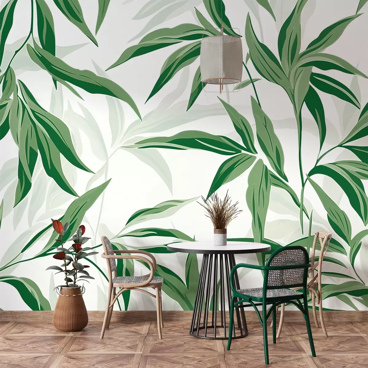 murales de pared Vegetación tropical w02214