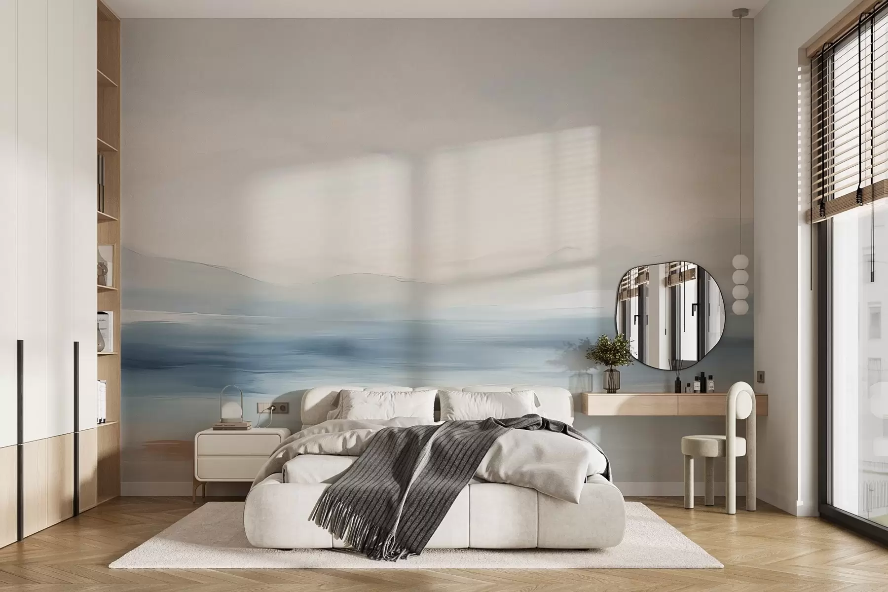 murales de pared Paisaje marino minimalista w02409