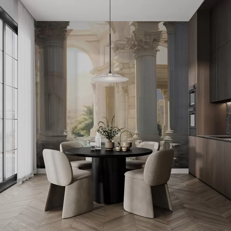 murales de pared Columnas antiguas w02435