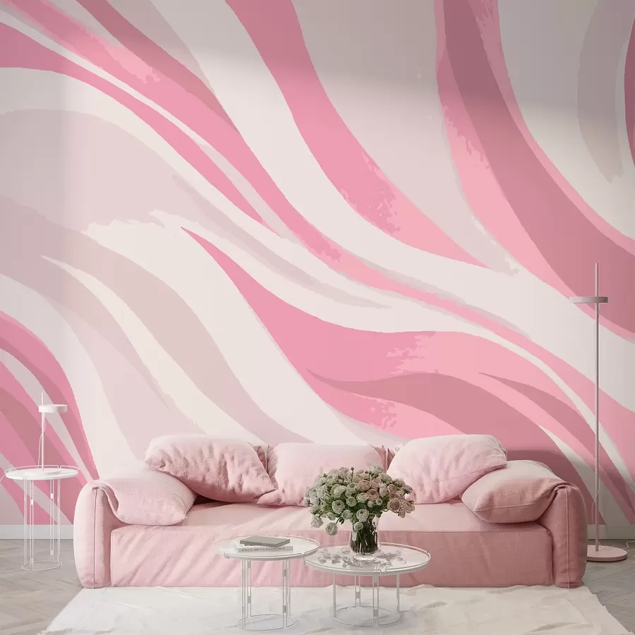 murales de pared Ondas abstractas w02420