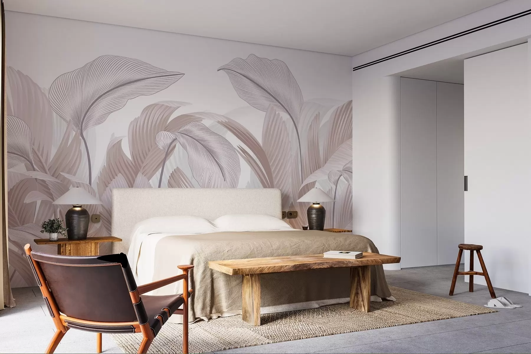 murales de pared Follaje exuberante w02508v1